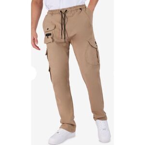 NEW‎ Preme Cargo Utility Sweatpants Pockets Tan Latte Men's size Medium